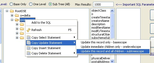 Update LDAP Entries