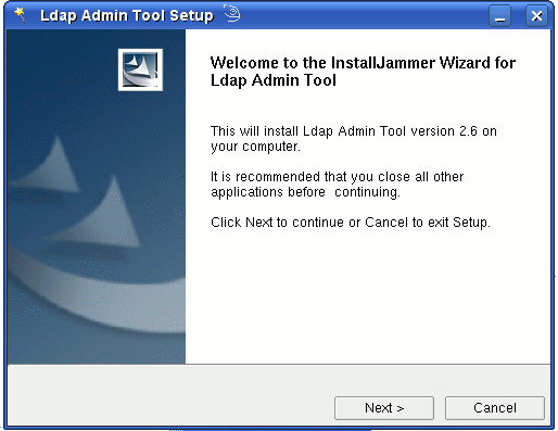 Ldap Admin Tool Suse Installation - Step 4